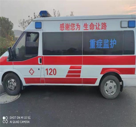 浮梁救护车出租服务案例3